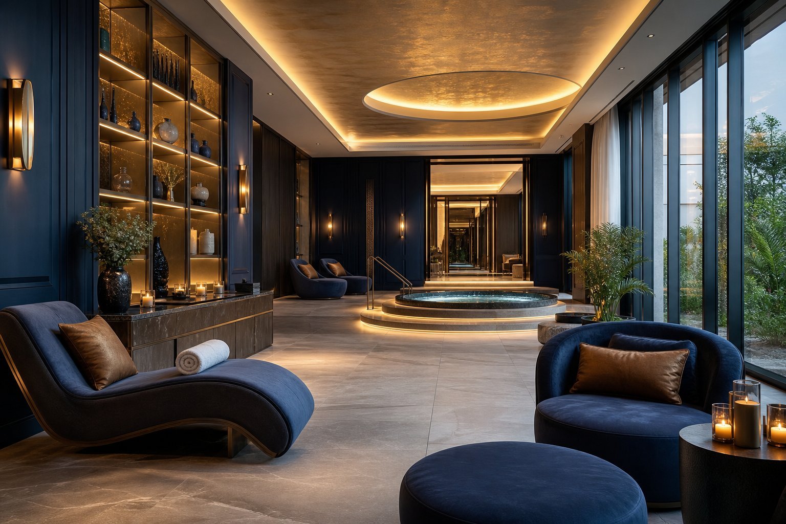HCI Hospitality wellness lounge